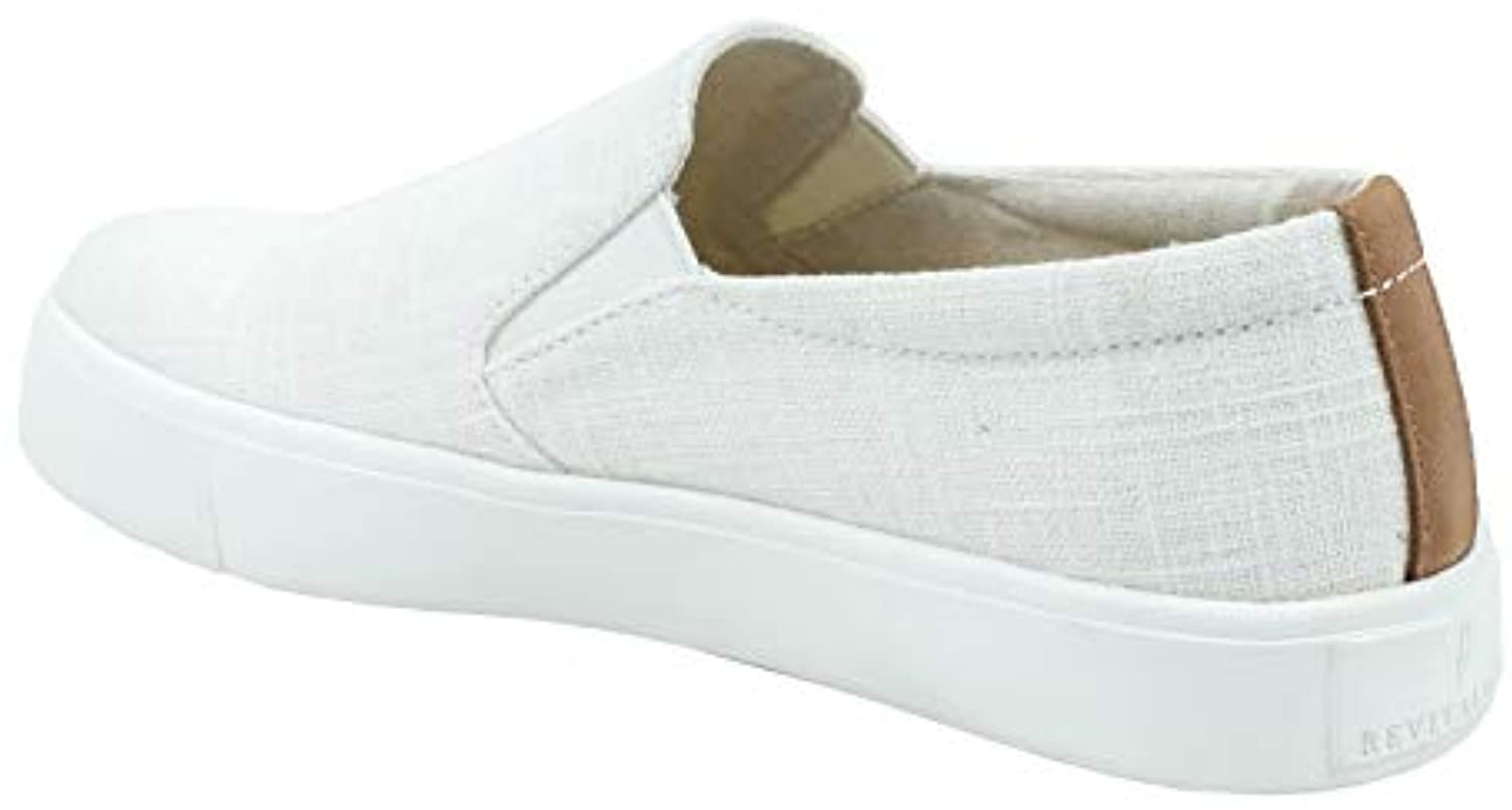 Revitalign Boardwalk Canvas - Women's Slip-on Comfort Shoe - White