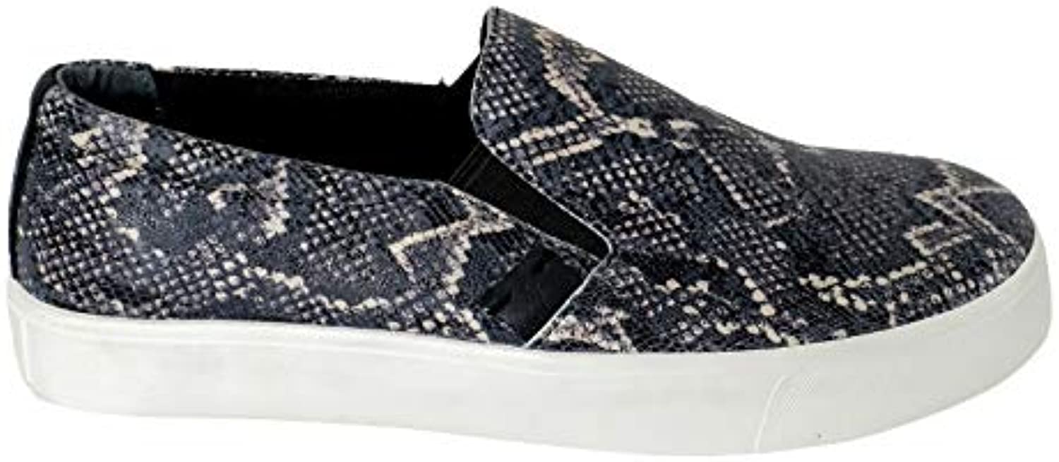 Spenco Revitalign Boardwalk Leather - Women's Casual Slip-on - Grey Snake