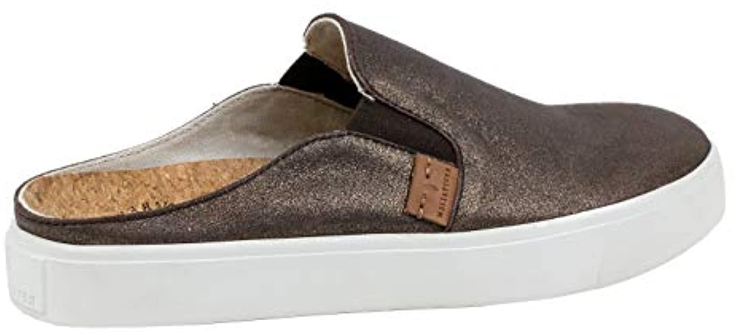 Revitalign Esplanade Leather - Women's Slip-on Comfort Shoe - Metallic Mocha