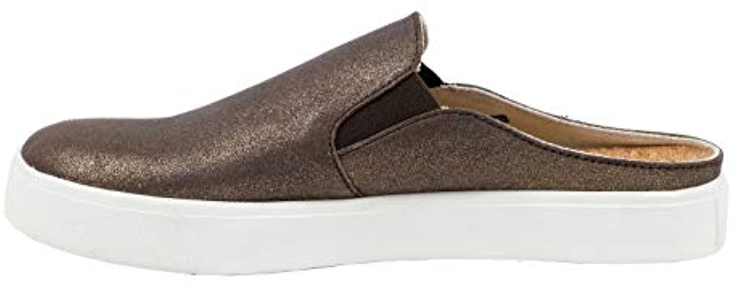 Revitalign Esplanade Leather - Women's Slip-on Comfort Shoe - Metallic Mocha