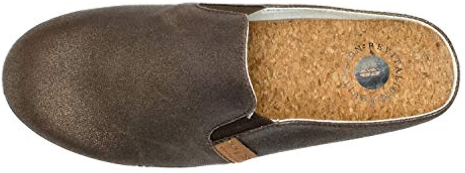 Revitalign Esplanade Leather - Women's Slip-on Comfort Shoe - Metallic Mocha