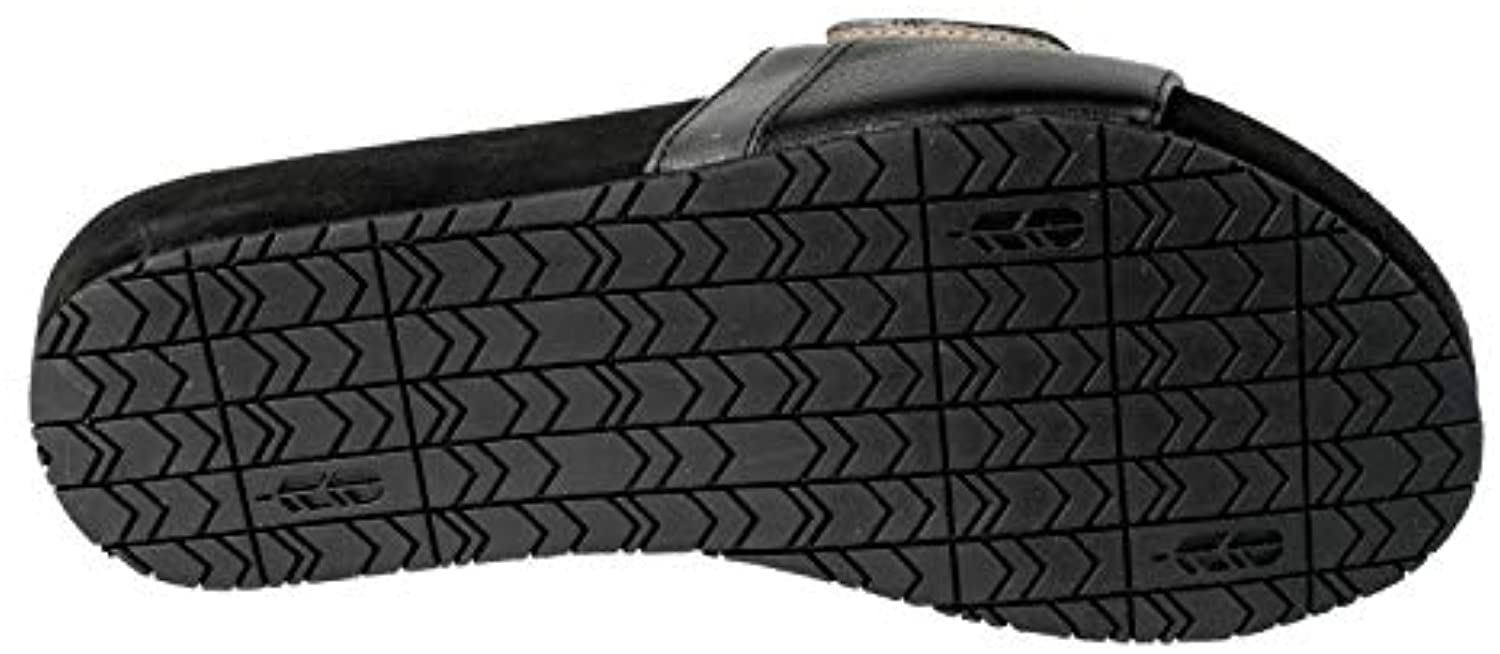 Revitalign Coastline Women's Supportive Slide Sandal - Black