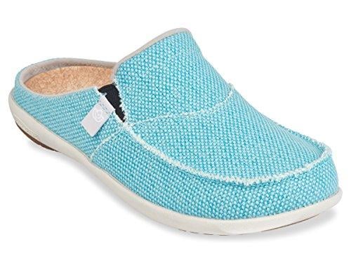 Spenco Siesta - Women's Slide - Canvas - Turquoise