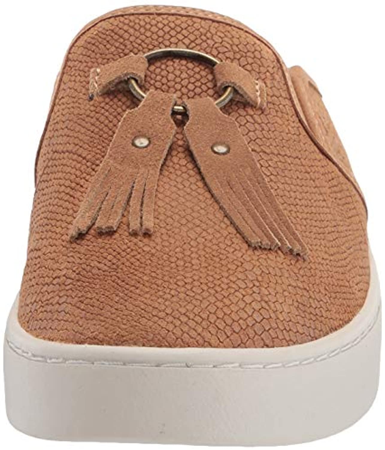 Spenco Bindie Embossed Suede Women's Slip-on - Wheat