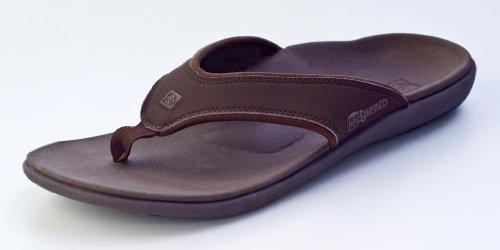 Spenco Yumi Men's Orthotic Flip Flops - Dark Navy