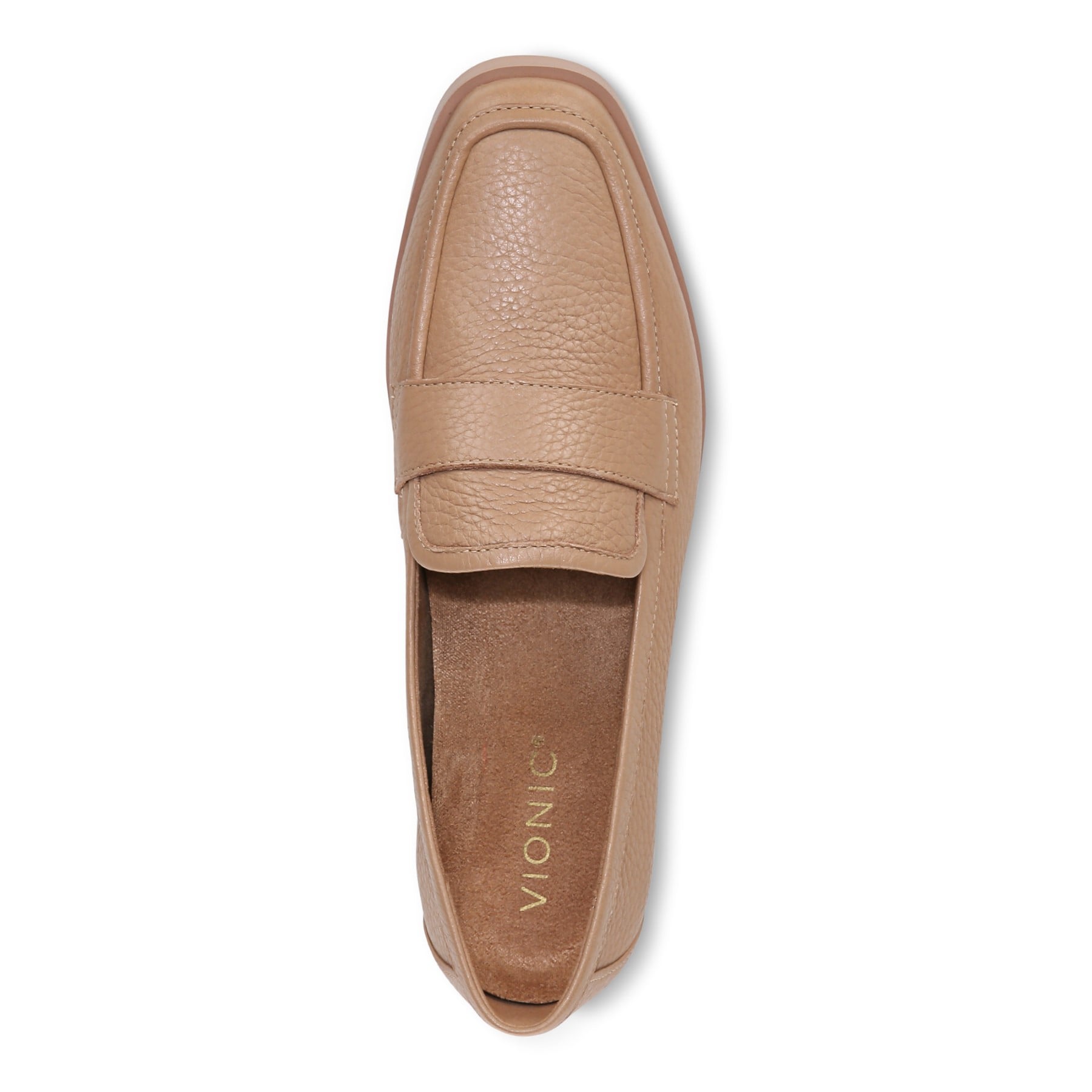 Vionic Sellah Womens Slip On/Loafer/Moc Casual - Macaroon - Top