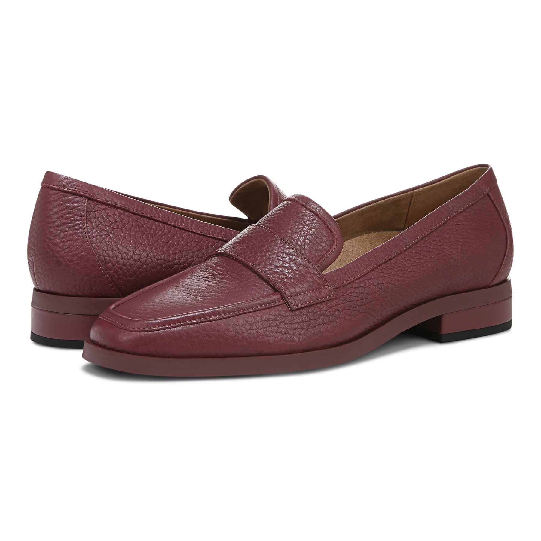 Vionic Sellah Womens Slip On/Loafer/Moc Casual - Shiraz - pair left angle