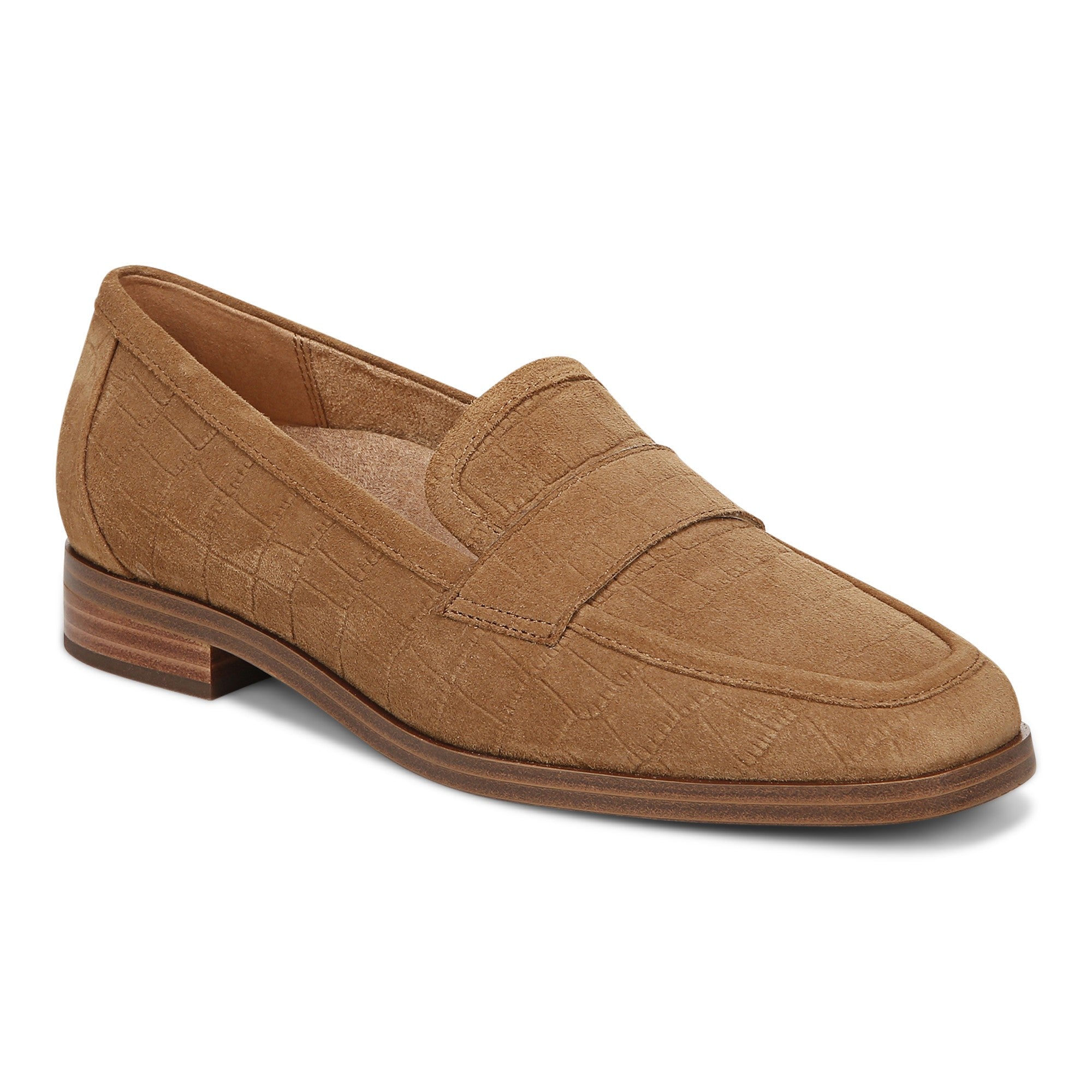 Vionic Sellah Women's Slip-On Arch Supportive Loafer in Tan