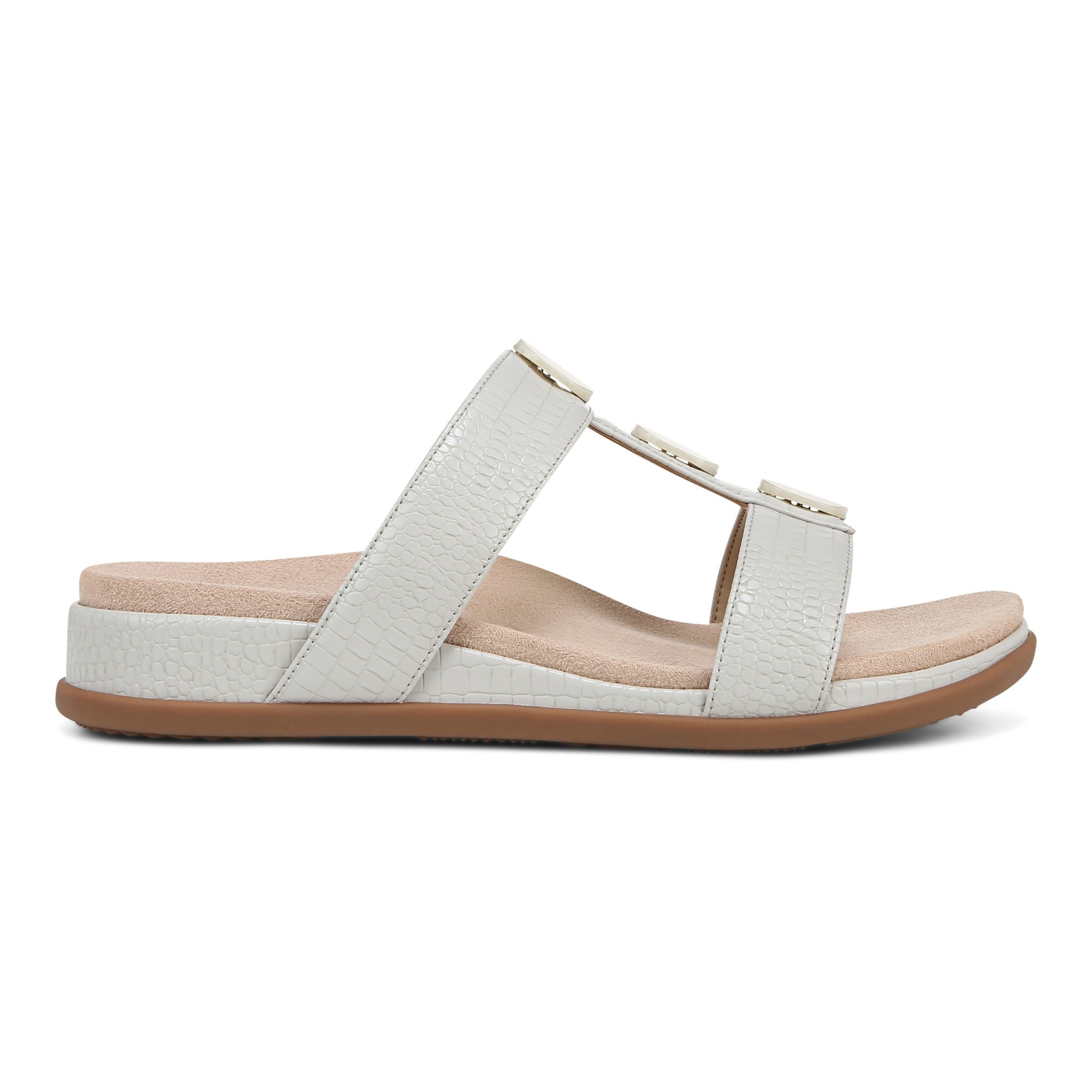 Vionic Serra Womens Tstrap sandal Sandals - Taupe - Right side