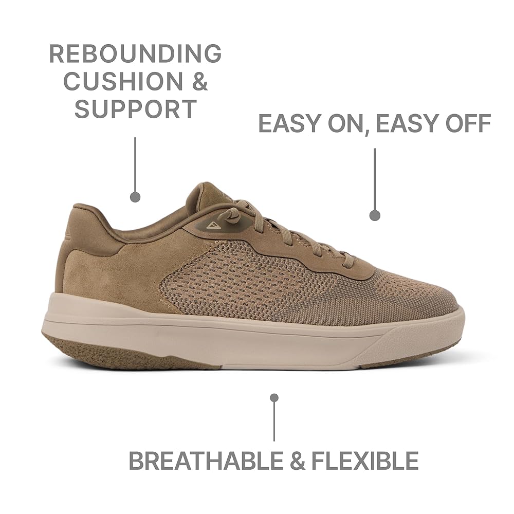 Reef Shoreline Del Mar Men's Breathable Lightweight Shoe - Fossil/Tan