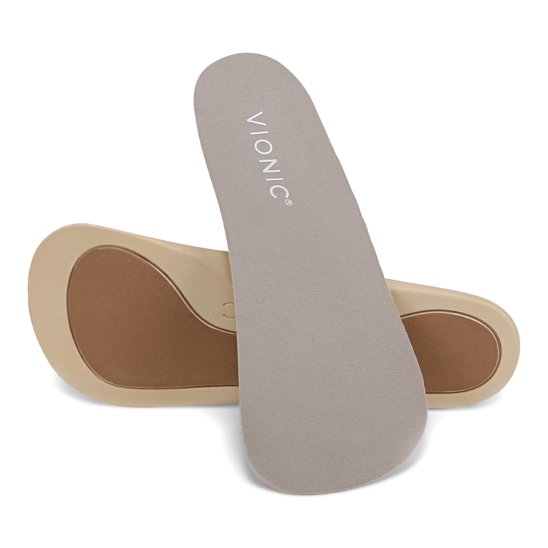 Vionic Slim Fit Orthotic Insoles - Support for Dress Shoes & Heels - One Color - Front