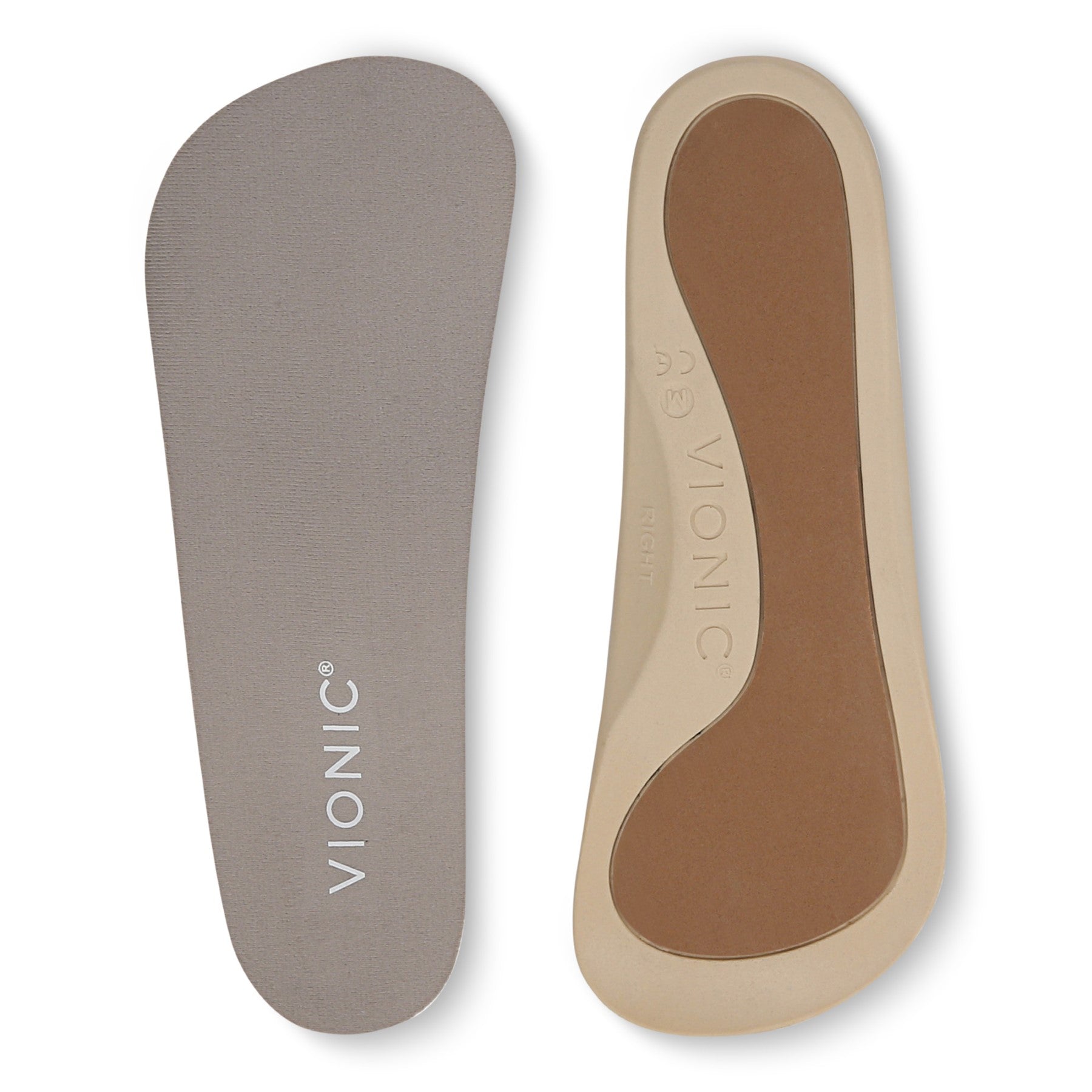 Vionic Slim Fit Orthotic Insoles - Support for Dress Shoes & Heels - One Color - Left Side