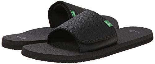 Sanuk Beer Cozy Light Men\'s Slide Sandals - Blackout