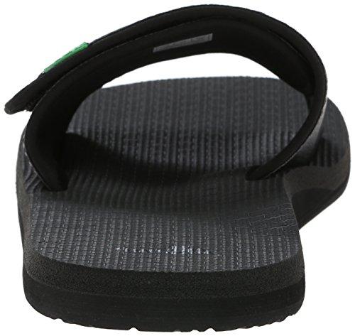 Sanuk Beer Cozy Light Men\'s Slide Sandals - Blackout