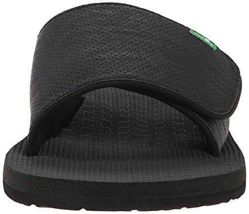 Sanuk Beer Cozy Light Men\'s Slide Sandals - Blackout