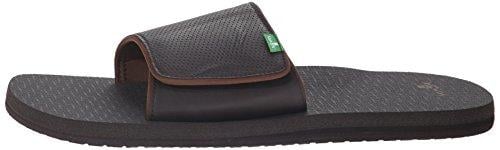Sanuk Beer Cozy Light Men\'s Slide Sandals - Brown