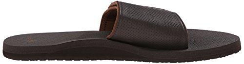 Sanuk Beer Cozy Light Men\'s Slide Sandals - Brown