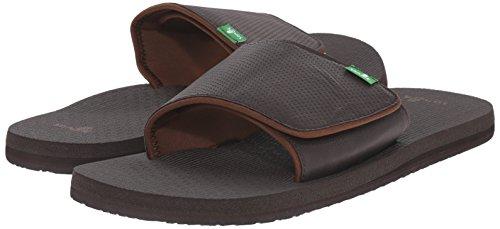 Sanuk Beer Cozy Light Men\'s Slide Sandals - Brown