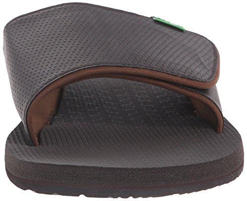 Sanuk Beer Cozy Light Men\'s Slide Sandals - Brown