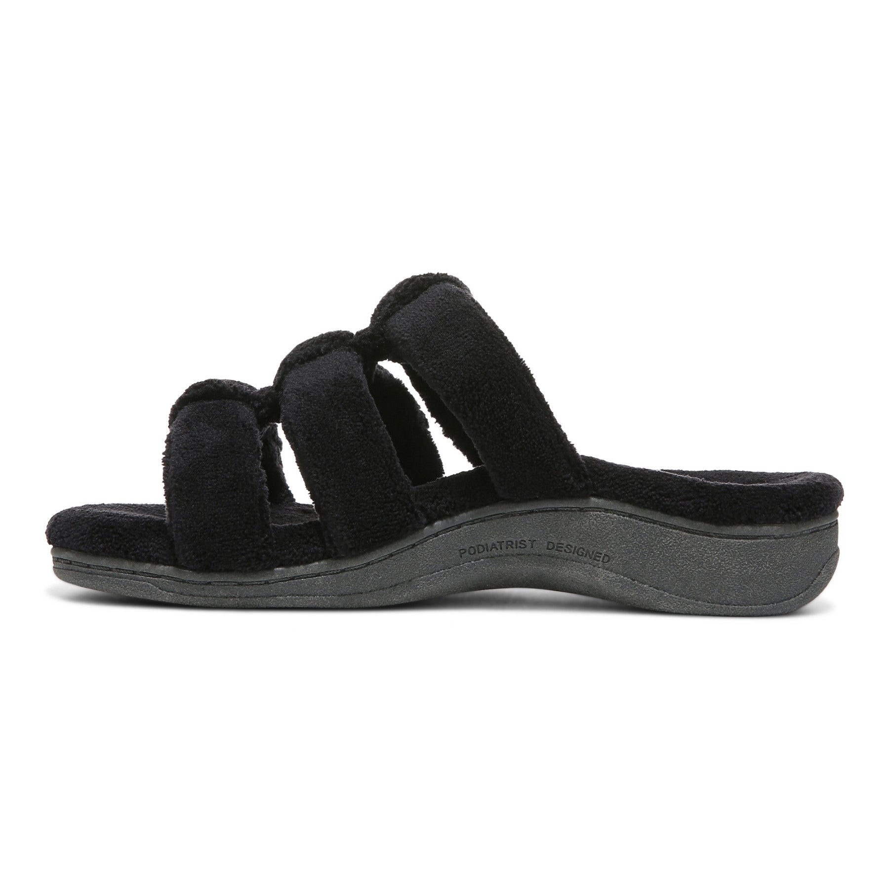 Women's Vionic Snooze Slipper - Cozy and Supportive Terry Cloth