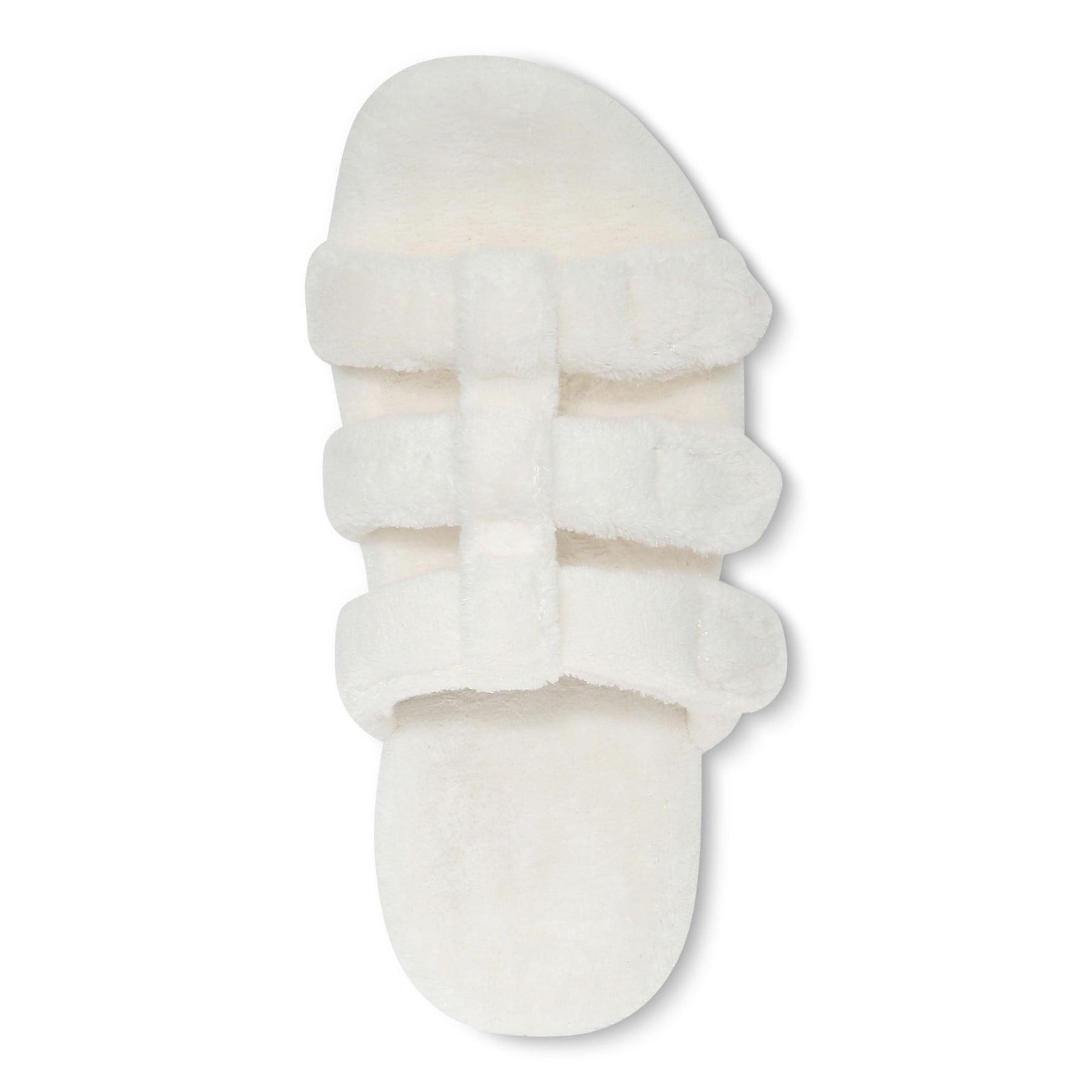 Vionic Adjustable Open-Toe Slipper with Orthotic Arch Support - Indulge Snooze - Marshmellow - Top