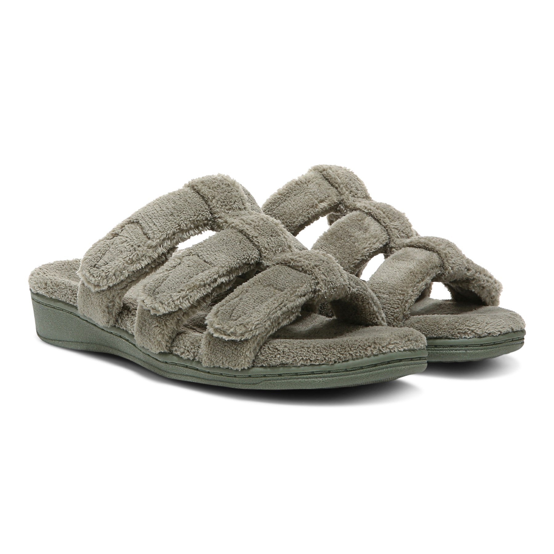 Women's Vionic Snooze Slipper - Cozy and Supportive Terry Cloth