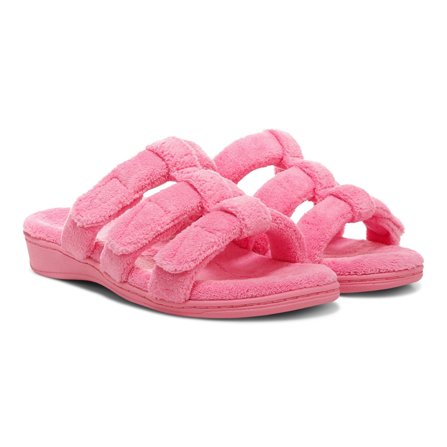 Women's Vionic Snooze Slipper - Cozy and Supportive Terry Cloth