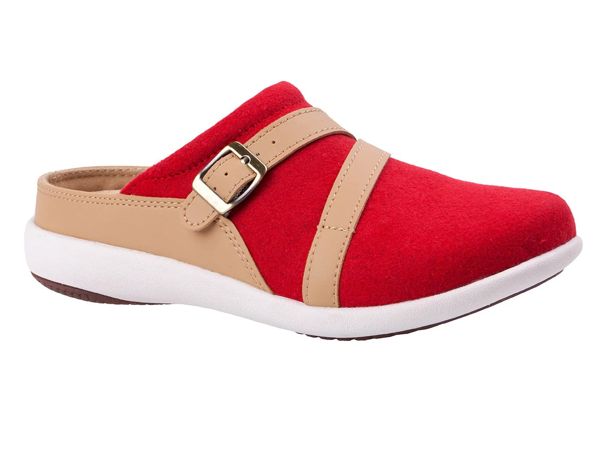 Spenco Ashton Women's Wool Slip-ons - Sp1046apl 2 1200x Baked Apple