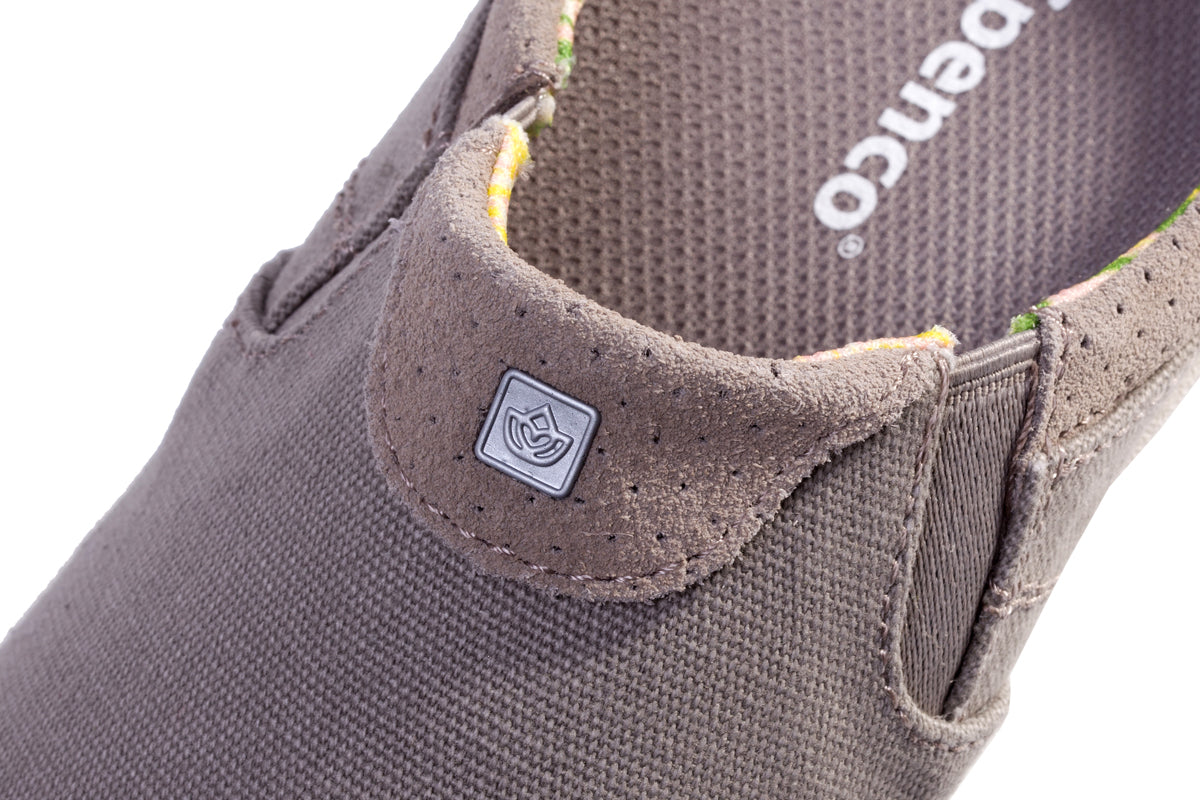 Spenco Siesta Nuevo Perforated Women's Orthotic Slide Shoe - Dove Grey