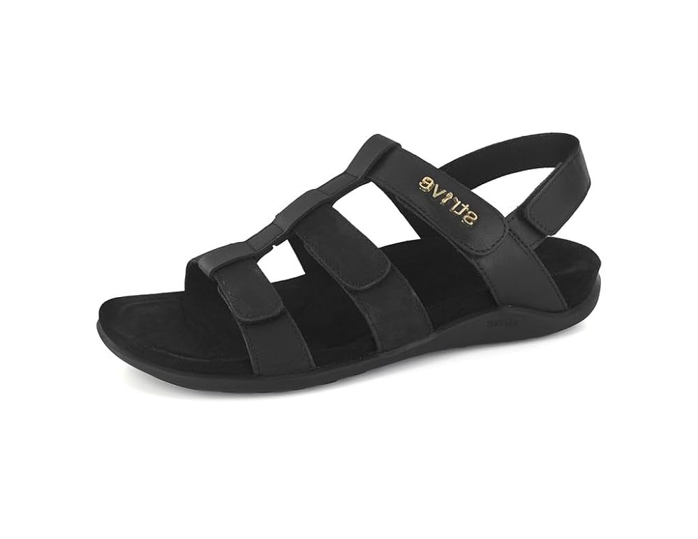 Strive Cassis Women's Orthotic Sandal in Black