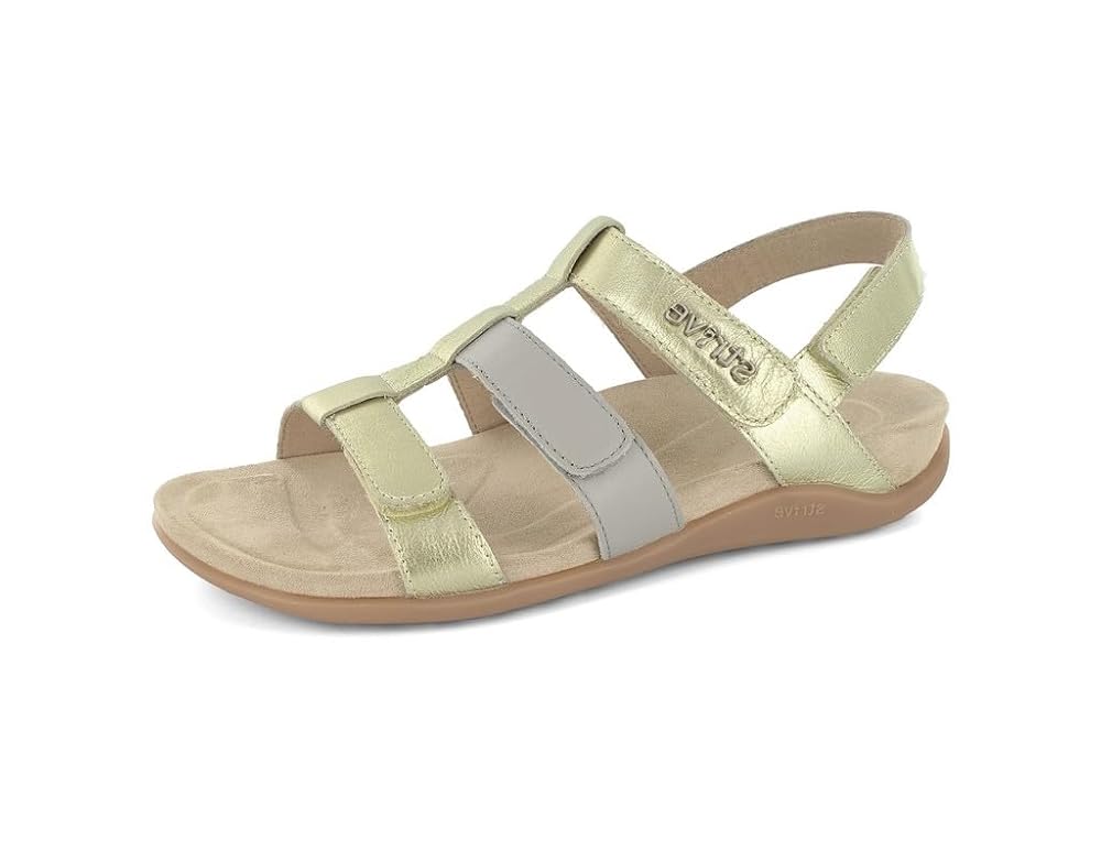 Strive Cassis Women's Orthotic Sandal in Gold