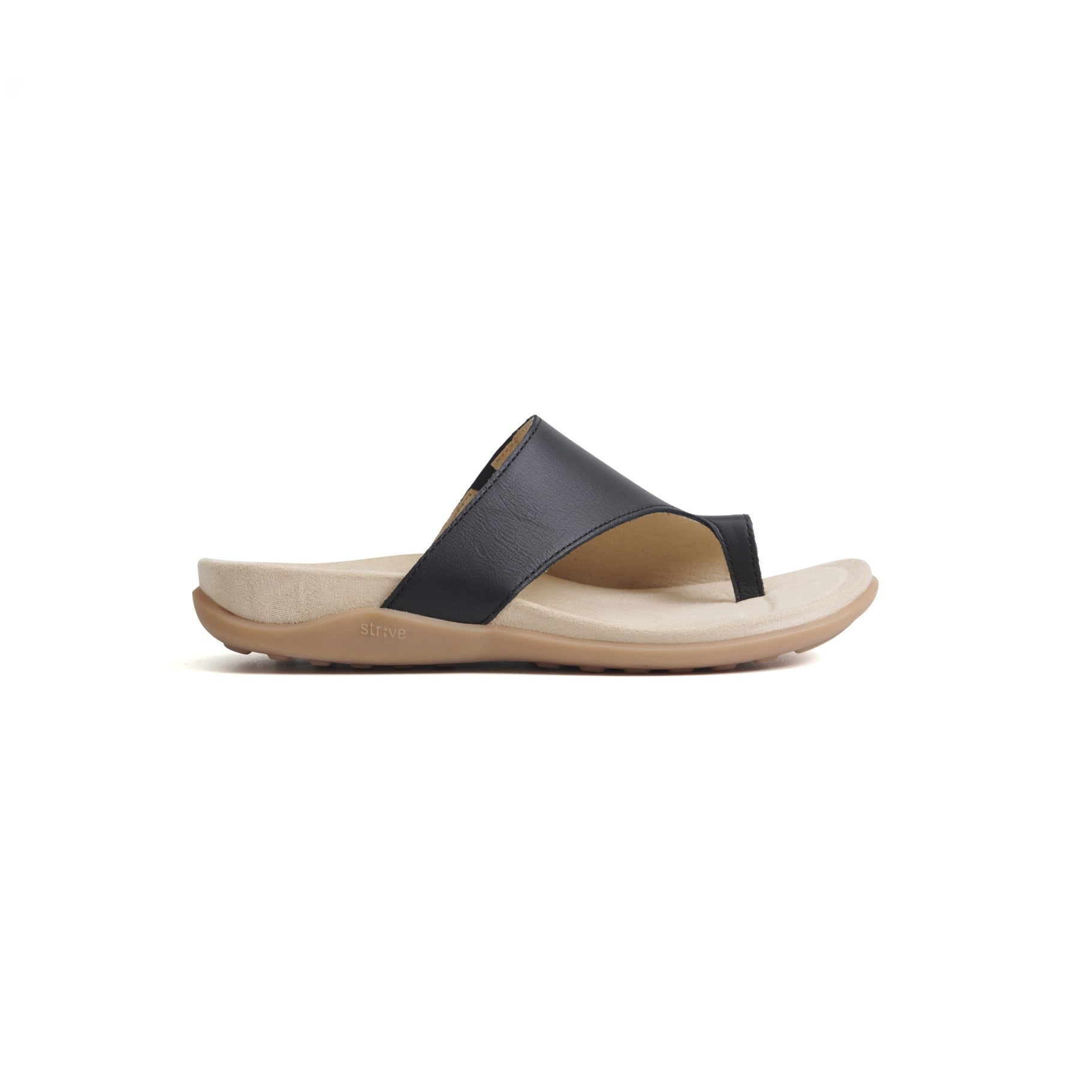 Strive Capri 4 Women's Orthotic Sandals with Arch Support - Black Ii - Side