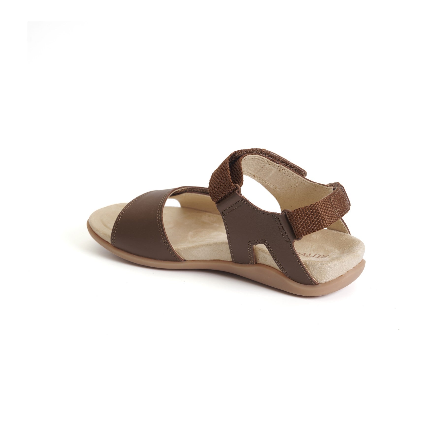 Strive Float II Women's Active Supportive Sandal - Tan - Back View