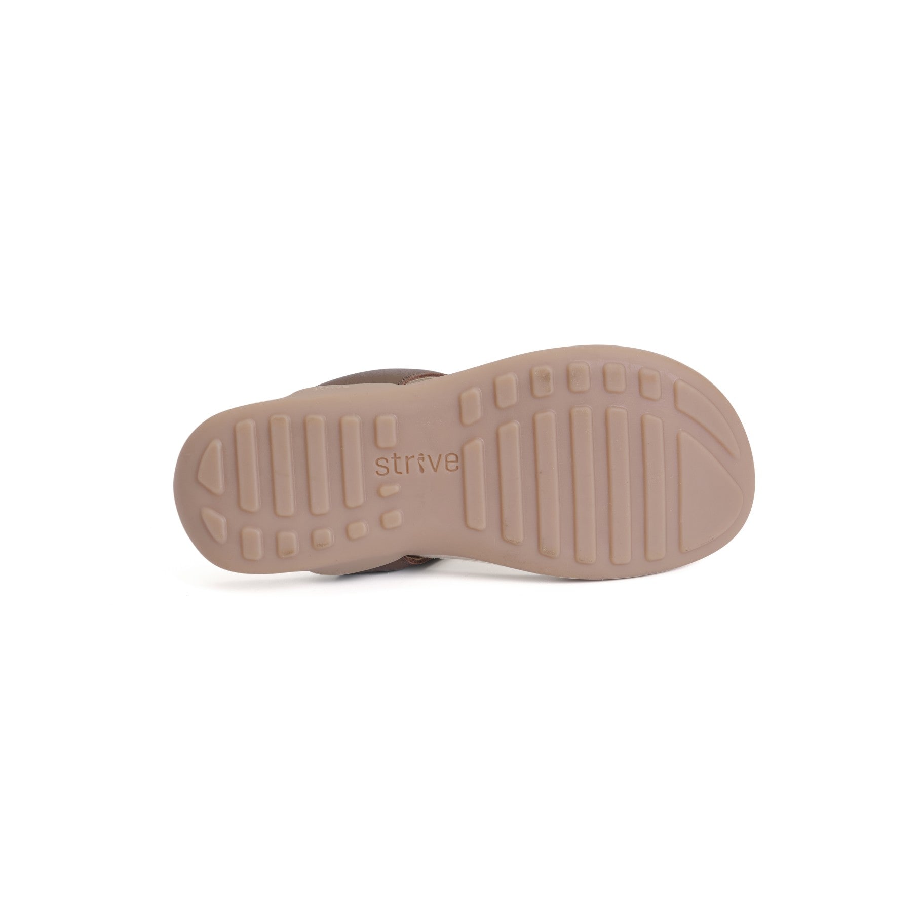 Strive Antibes Women's Orthotic Toe Post Sandals - Tan - Bottom View