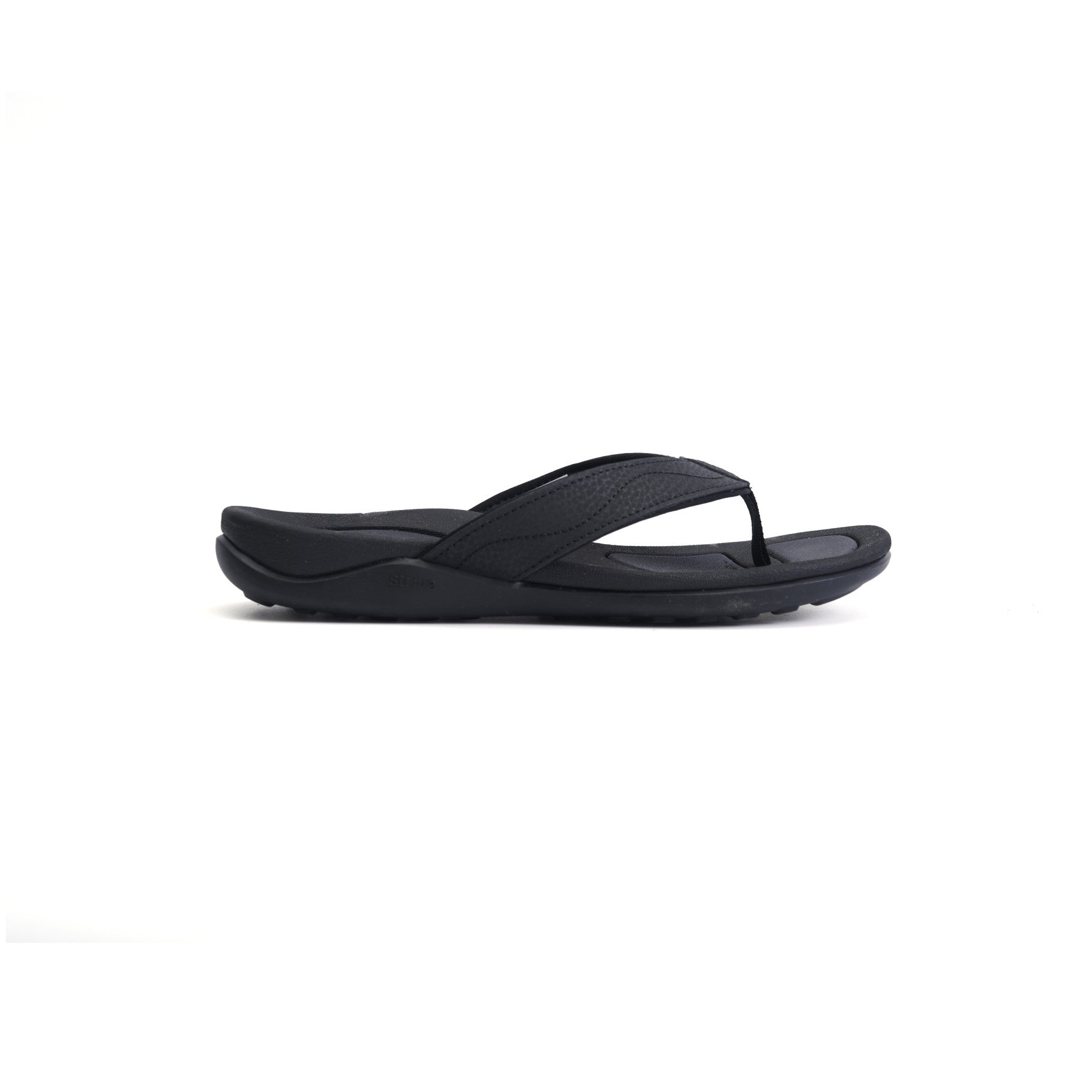 Strive Wave Women\'s Orthotic Water-Friendly Sandals - Black Ii - Side