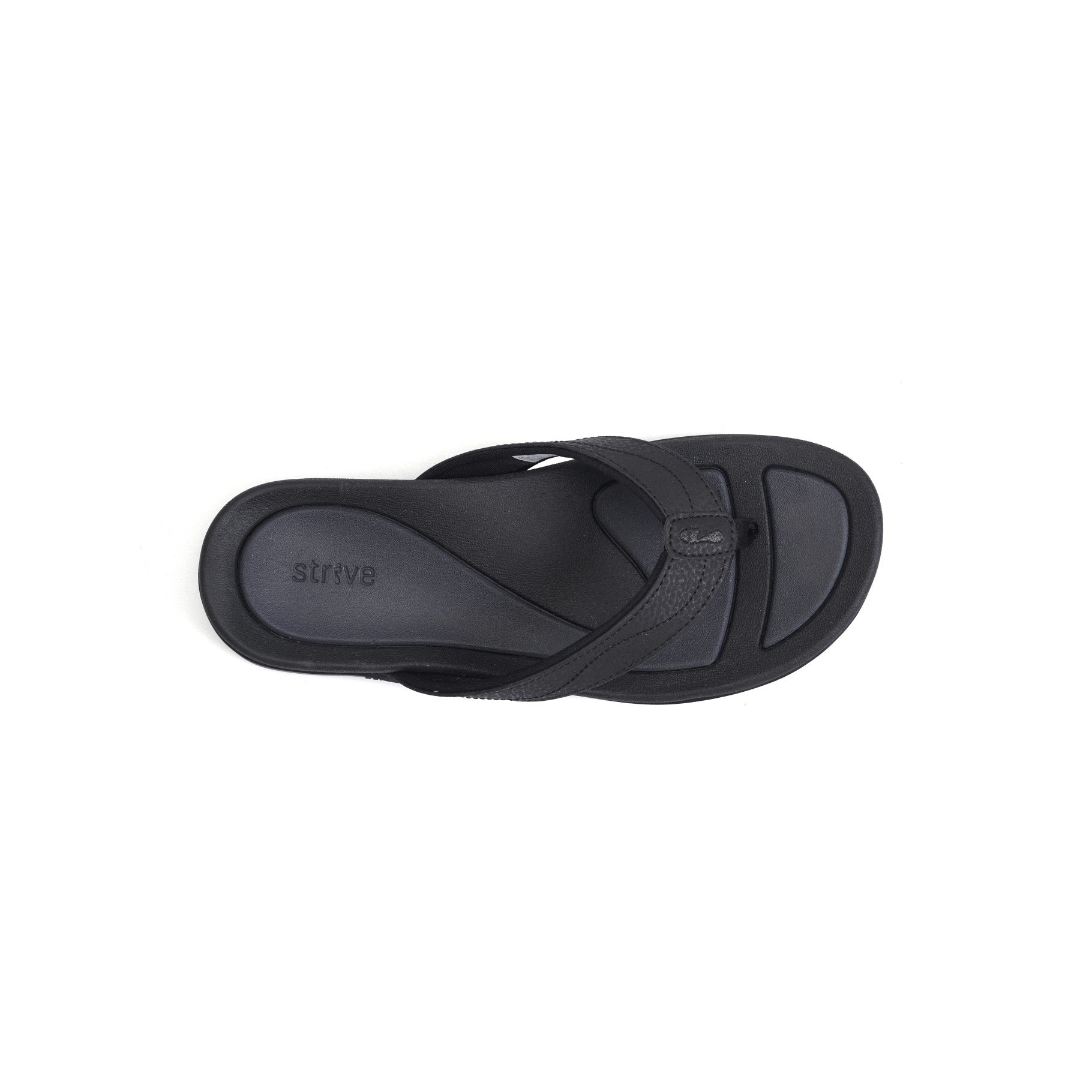 Strive Wave Women\'s Orthotic Water-Friendly Sandals - Black Ii - Overhead