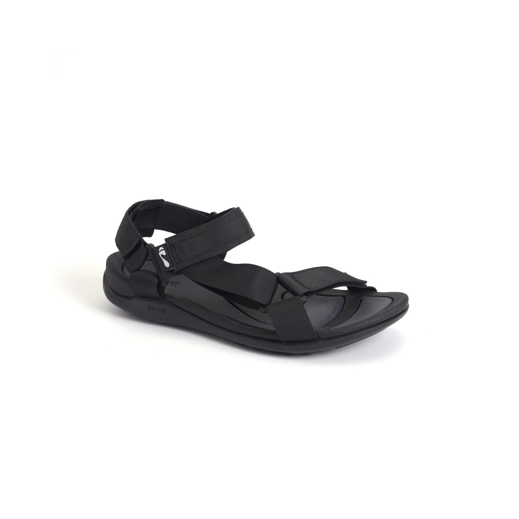 Strive Drift Women's Orthotic Adjustable Sandal in Black