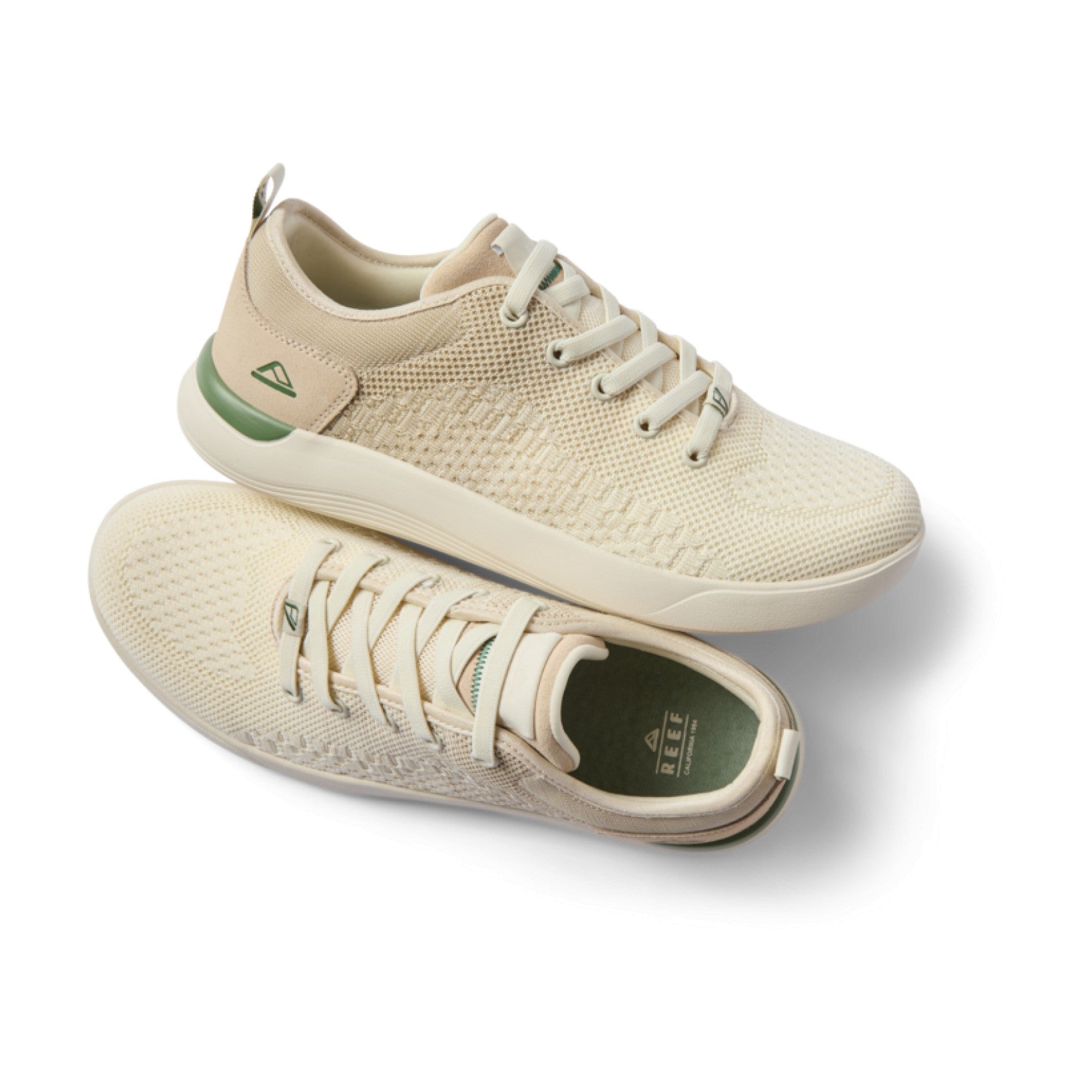 Reef Swellsole Neso view 2 - Off White/Forest