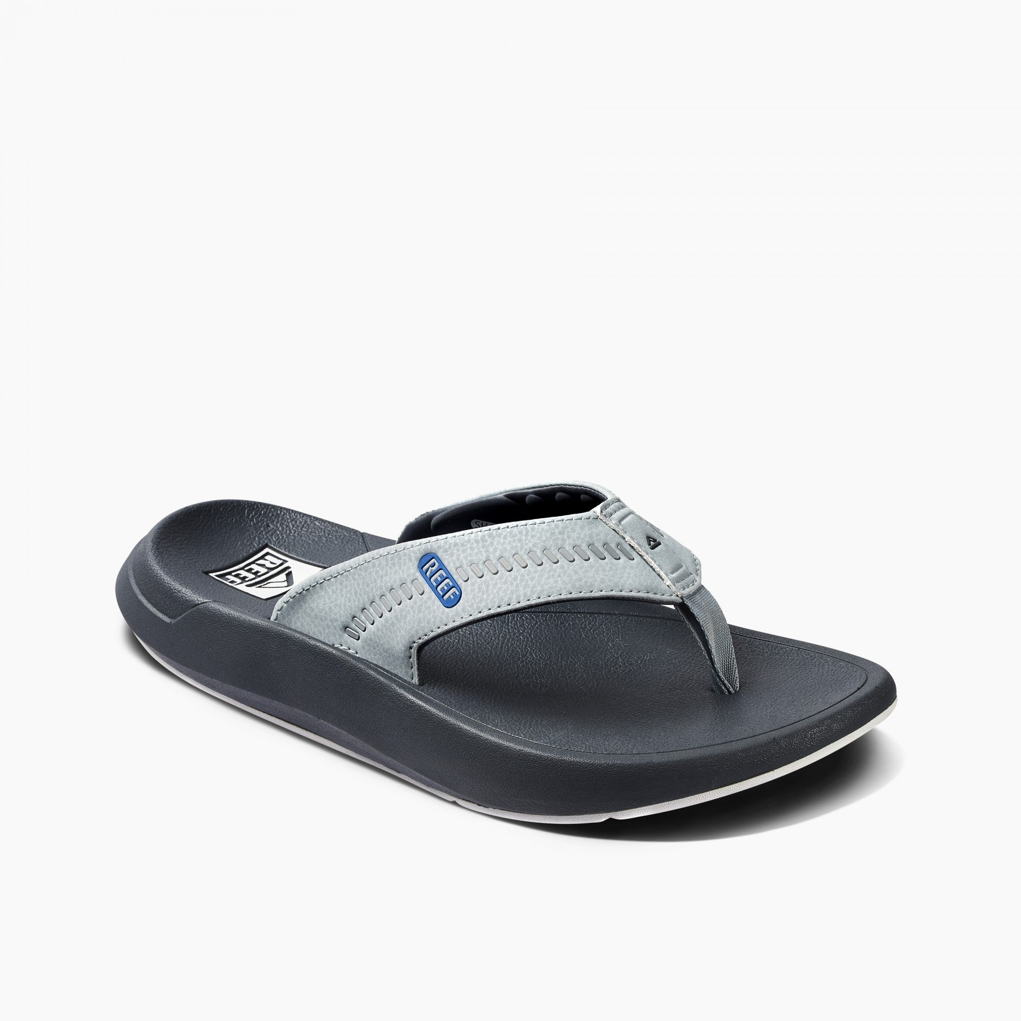 Reef Swellsole Cruiser Men's Comfort Sandals in Grey/light Grey/blue