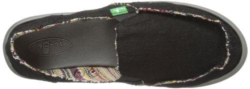 Sanuk Donna Hemp - Women\'s Flat - Black