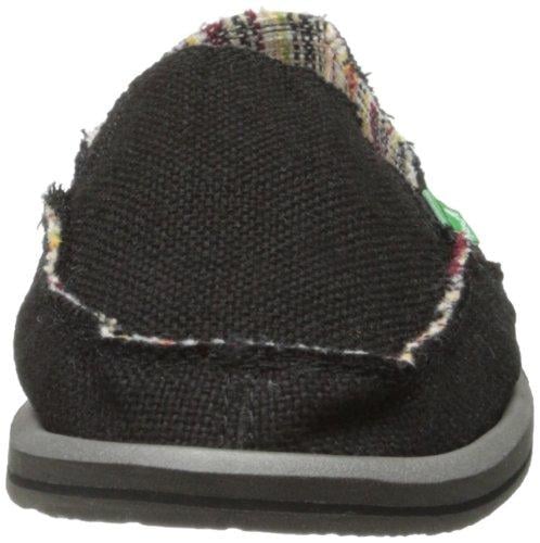 Sanuk Donna Hemp - Women\'s Flat - Black