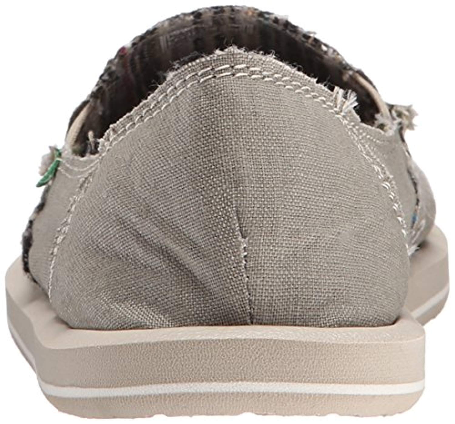 Sanuk Donna Hemp - Women's Loafers - Olive Grey