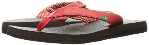 Sanuk Yoga Mat - Cushioned Sandals - Women\'s - Bright Red