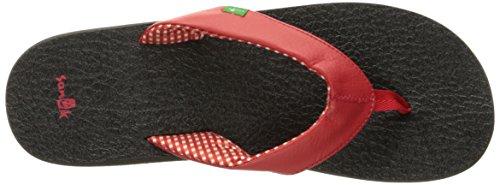 Sanuk Yoga Mat - Cushioned Sandals - Women\'s - Bright Red