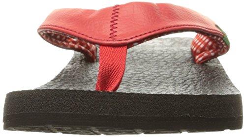 Sanuk Yoga Mat - Cushioned Sandals - Women\'s - Bright Red