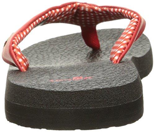 Sanuk Yoga Mat - Cushioned Sandals - Women\'s - Bright Red