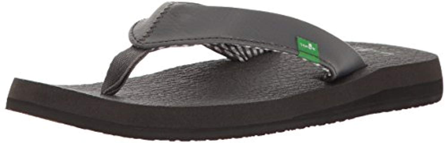 Sanuk Yoga Mat - Cushioned Sandals - Women's - Charcoal