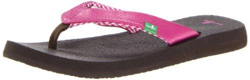 Sanuk Yoga Mat - Cushioned Sandals - Women\'s - Fuchsia