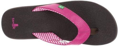 Sanuk Yoga Mat - Cushioned Sandals - Women\'s - Fuchsia