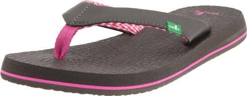Sanuk Yoga Mat - Cushioned Sandals - Women\'s - Gunmetal  Grey